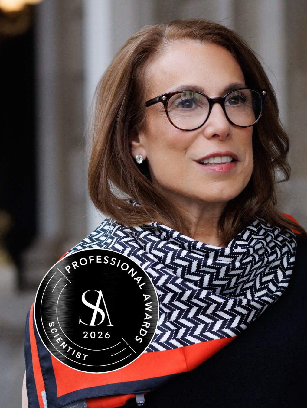 Dr. Robin L. Smith with the 2026 Skin Anarchy Top Picks Professional Awards Scientist badge